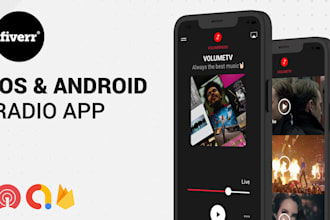 develop high quality ios and android radio app