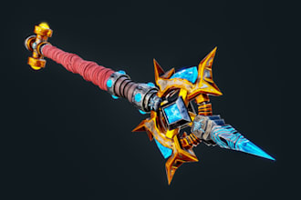create stylized 3d props for your video game