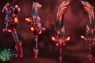 create stylized 3d props for your video game