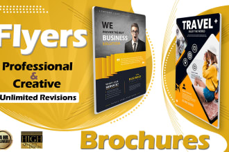 design professional and awesome quality flyers