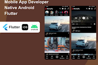 make a well optimized android and IOS mobile app, android app