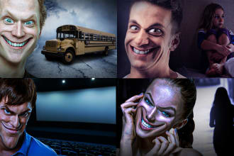 design horror themed youtube thumbnail