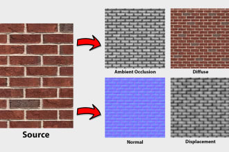 create pbr textures from your image