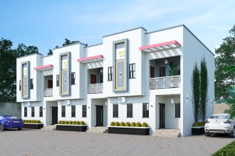 create 3d exterior visualization and stunning 3d rendering