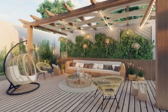 design your garden, backyad, patio, terrace, landscape