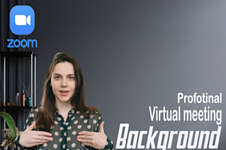 design zoom virtual background
