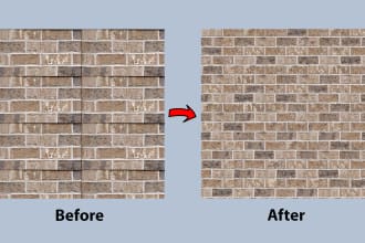 create seamless, tileable texture from your photo