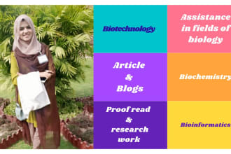 compose biotechnology and microbiology articles and blogs