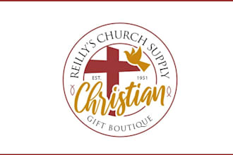 do awesome christian, religious, or ministry church logo