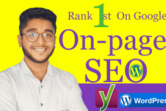 do on page wordpress yoast seo and solve technical issues with ranking factors