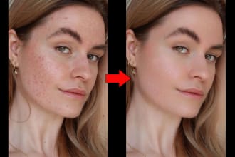 do professional high end retouching