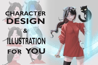 do a character design and illustration for you