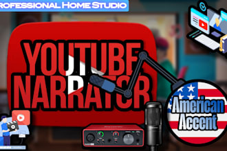 be your american male youtube narrator