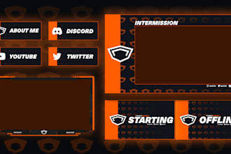 create custom animated twitch overlays, screens, and panels