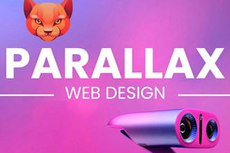 create parallax website in wordpress