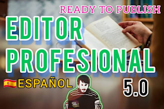 write and edit your text in spanish