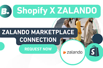 create an shopify or woocommerce API integration to zalando marketplace