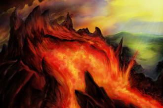 fantasy landscape art concept lost civilizations