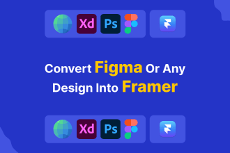 convert your figma design into framer