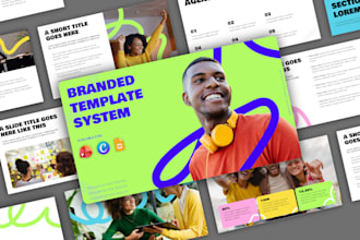 create a complete branded powerpoint and google slides template system for your