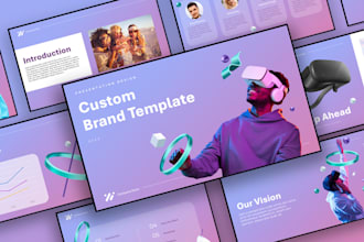 design a custom powerpoint template for your brand
