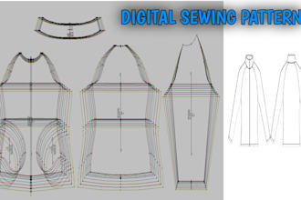 make sewing pattern and marker for your clothes