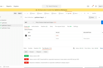 create postman API collections with or without tests