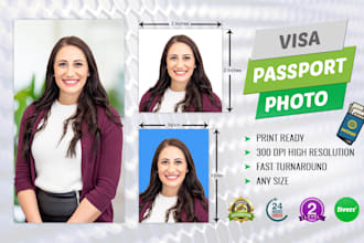 do passport size or visa photo from any picture