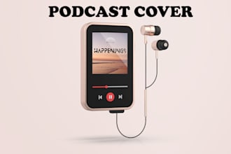 design amazing podcast cover
