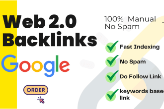 build web 2 0 backlinks, best web 2 0 on your keywords