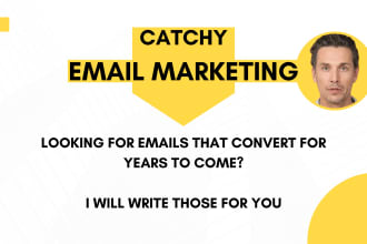 write a killer email for your marketing campaign