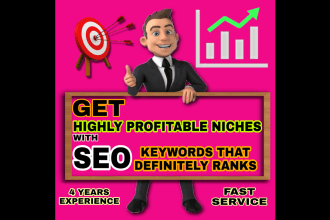 do highly profitable micro niche research with SEO keywords that ranks