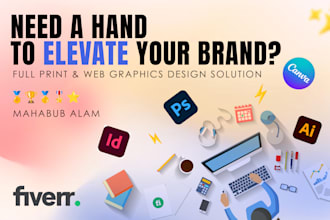 do high quality print or web graphics design work for you