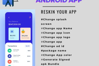 redesign your android app with friendly support  app reskin
