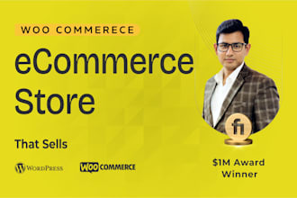 develop a high converting wordpress ecommerce website with woocommerce
