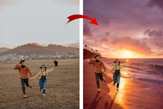 do realistic photo editing and photo manipulation professionally