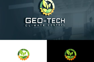 give a unique environmental logo in 1 day
