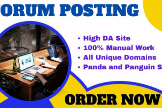 submit forum posting backlinks