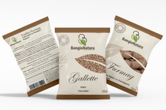 do product packaging and label design