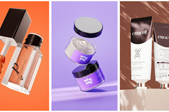 make high quality 3d rendering of products