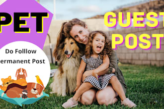 provide post on pet blog with high da dr