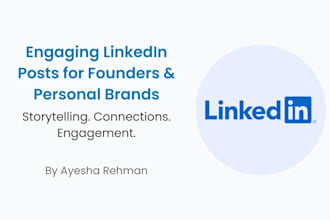 write storytelling linkedin posts for personal branding