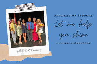 help you shine in your graduate or medical school application