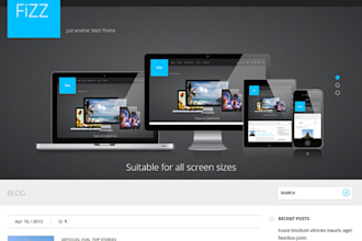 create a professional wordpress site or blog