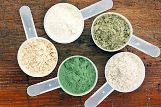develop protein shake formula
