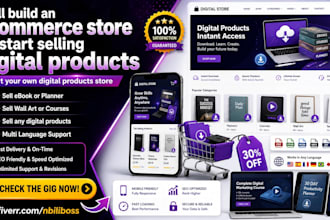 build a responsive woocommerce store for digital products
