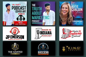 do super podcast cover art and podcast logo design
