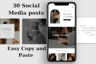 create engaging social media posts for your brand captions, graphics and content