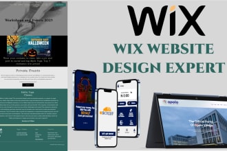 wix website development wix website design wix website redesign wix studio
