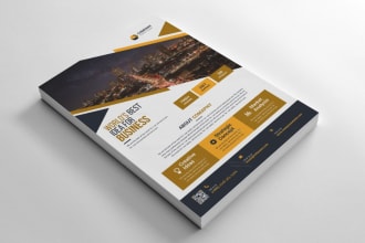 design professional and inovative flyer for you